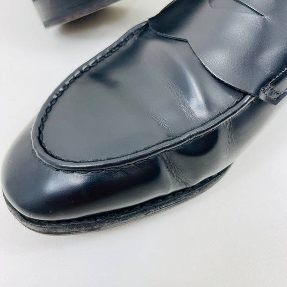 Classic 90’s Allen Edmonds “ Mercer Street “  Black Loafers Men’s 9.5 Wide Speed main image 6